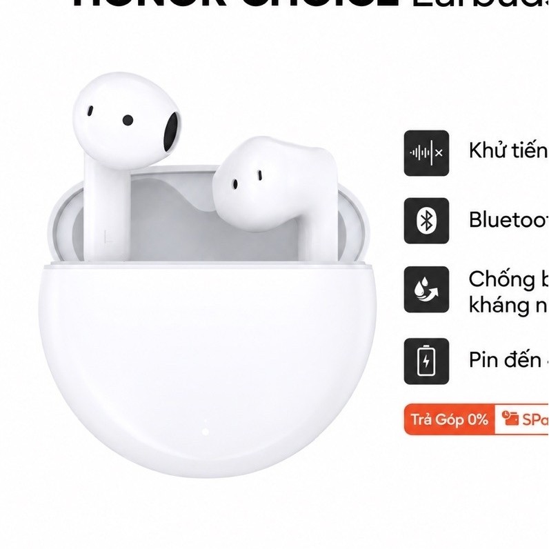 Tai Nghe Bluetooth Honor Choice Earbuds X7e/ X7e Active - Chính hãng Demo Fullbox kháng bụi và nước