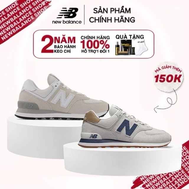 [Sale Chính Hãng] Giày Thể Thao_NB574 Classic Phong Cách Dễ Phối Đồ Đẹp Cho Nam Nữ