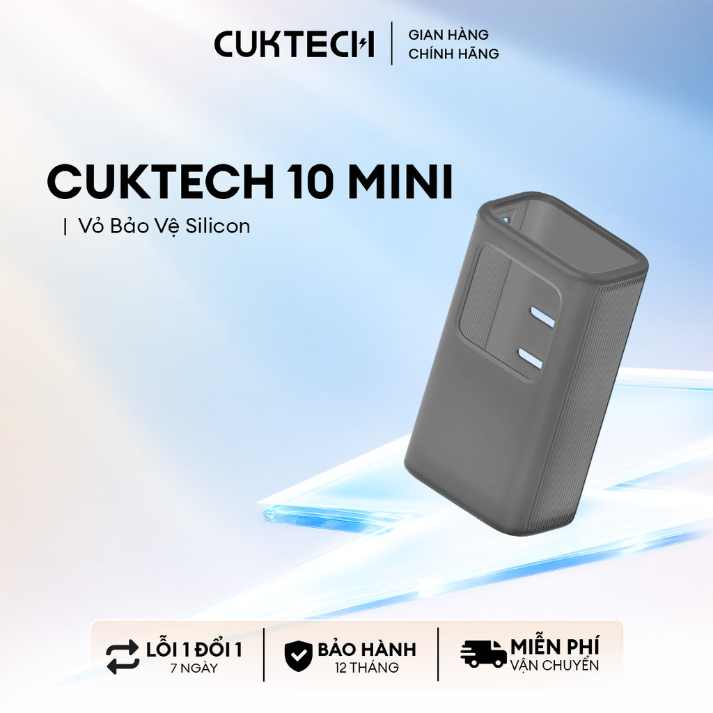Vỏ Bảo Vệ Silicon Sạc Di động CUKTECH PB1055 PB150P PB200U