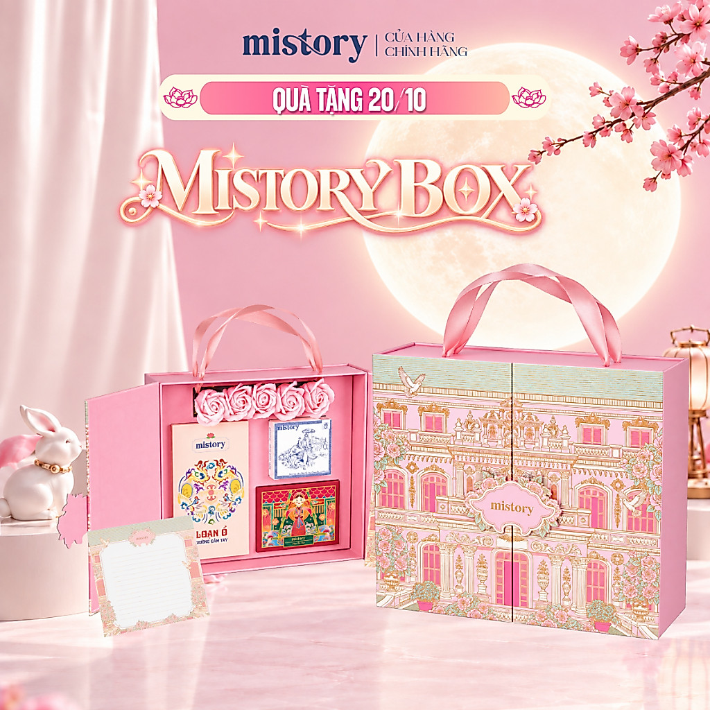 [QUÀ 20/10] Quà tặng bạn gái trang điểm sang trọng cảm hứng cung đình Huế Mistory Box