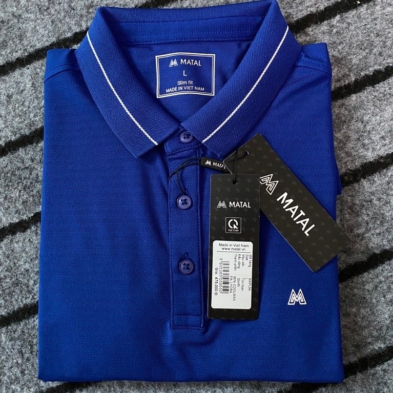 ÁO POLO MATAL MAPL54 – SLIMFIT – 95% COOLMAX