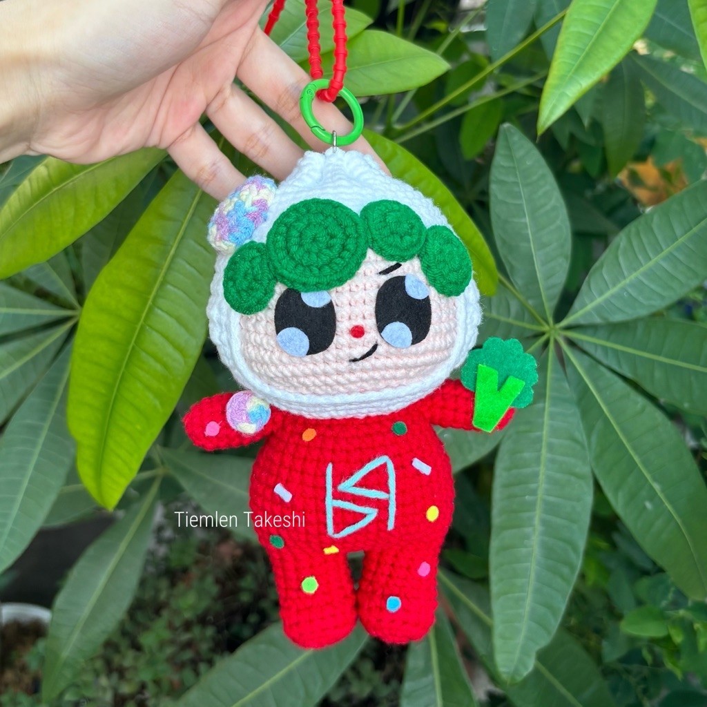 Móc khóa len Paody handmade