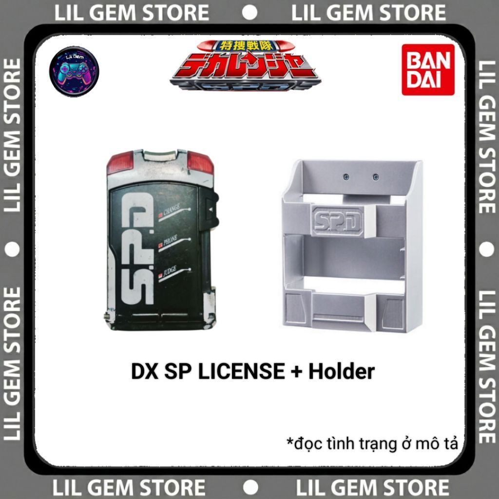 (Nobox) MÔ HÌNH ĐỒ CHƠI DX SP LICENSE DEKARANGER 2004