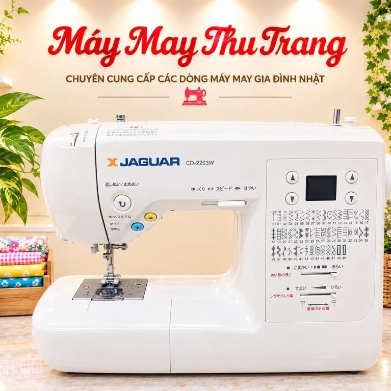 MÁY MAY GIA ĐÌNH JAGUA NHẬT
