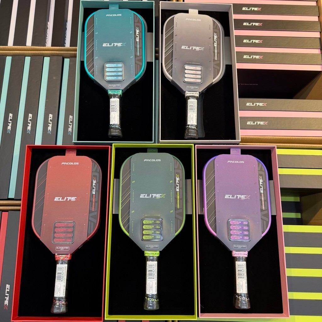 [FACOLOS] VỢT PICKLEBALL FACOLOS ELITE X V2.0 BẢN CHÍNH THỨC - CHÍNH HÃNG - FULL BOX ( tặng kèm quấn