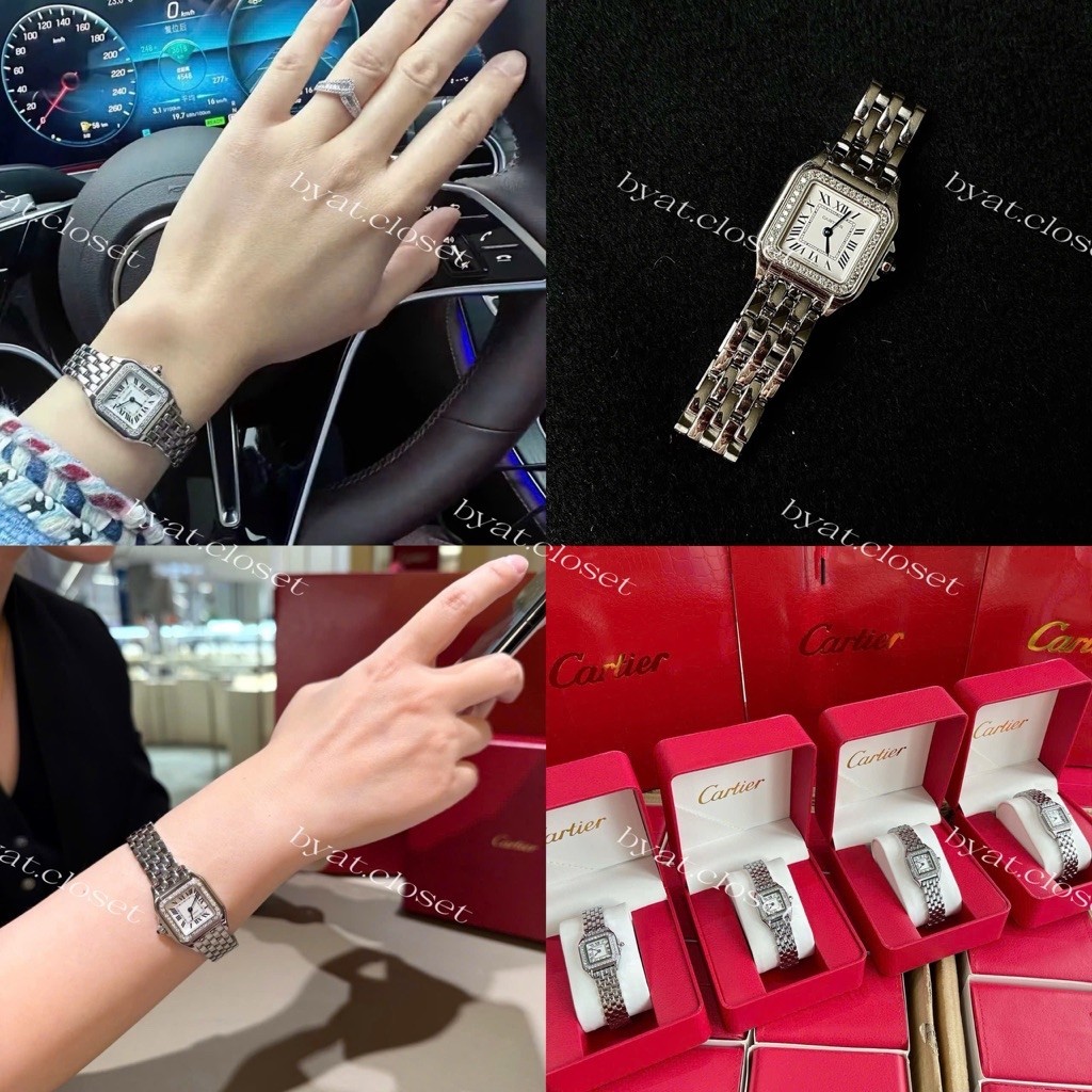 𝐁𝐘𝐀𝐓.𝐂𝐋𝐎𝐒𝐄𝐓 𝟐 | đồng hồ mặt mini đính đá đeo cực xinh fullbox túi giấy