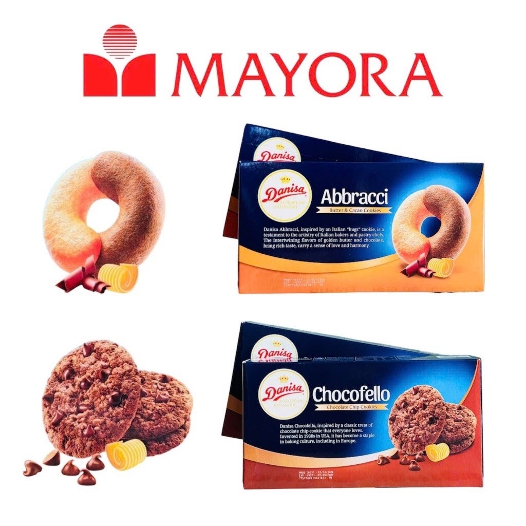 Combo 2 hộp bánh quy Danisa hộp giấy 150g và 168g