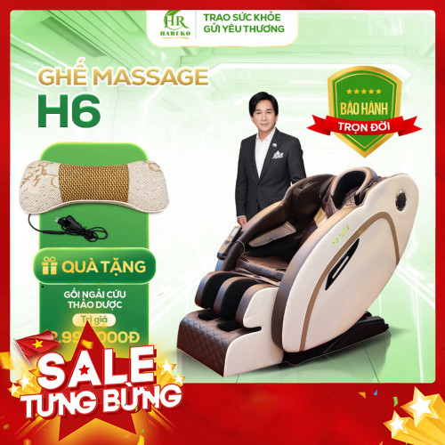 [ib shop]✅ ( Chỉ giao Miền Bắc + Thanh Hoá, Nghệ An, Hà Tĩnh) Ghế massage toàn thân HR Haruko H6 , m