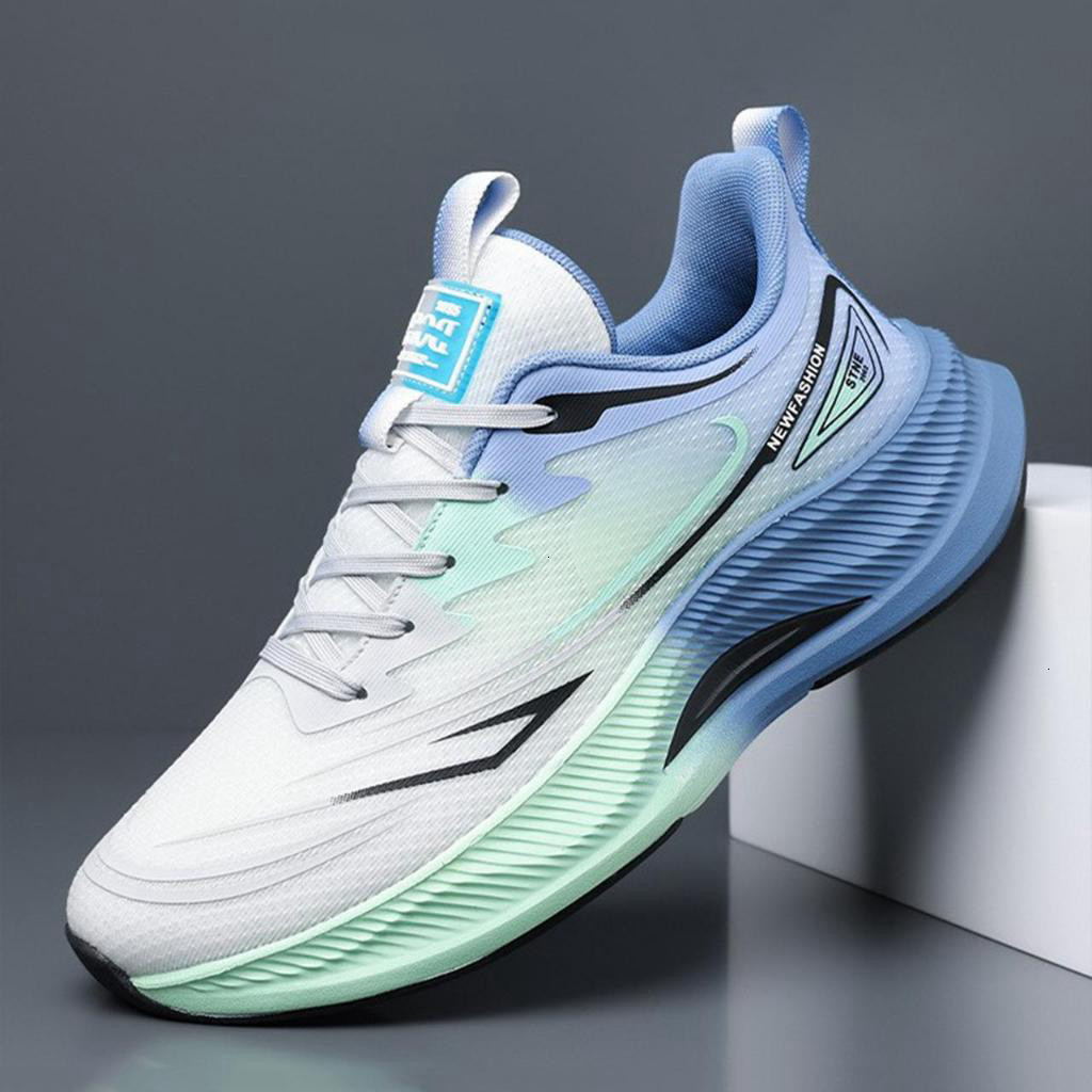 Giày thể thao nam LAKINTA giày sneaker vải nam thoáng khí đế cao su LKT21