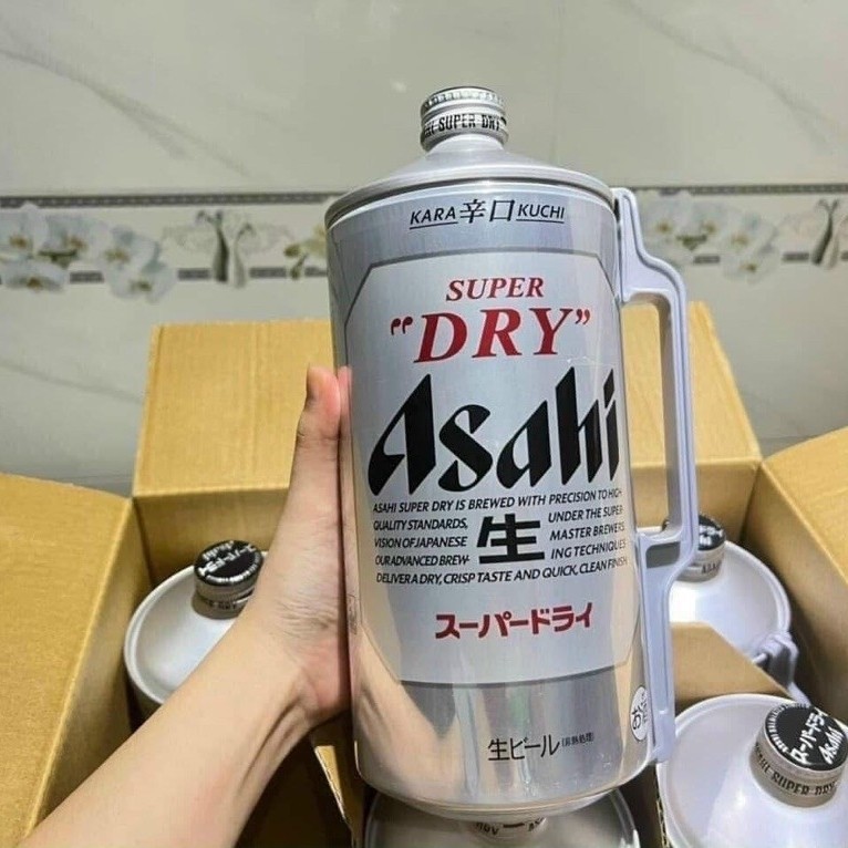 [CHÍNH HÃNG][BOM 2 LÍT BIA NHẬT] BIA NHẬT BẢN ASAHI (Dòng Bia Đệ Nhất Nhật Bản) THƠM NGON, SẢNG KHOÁ