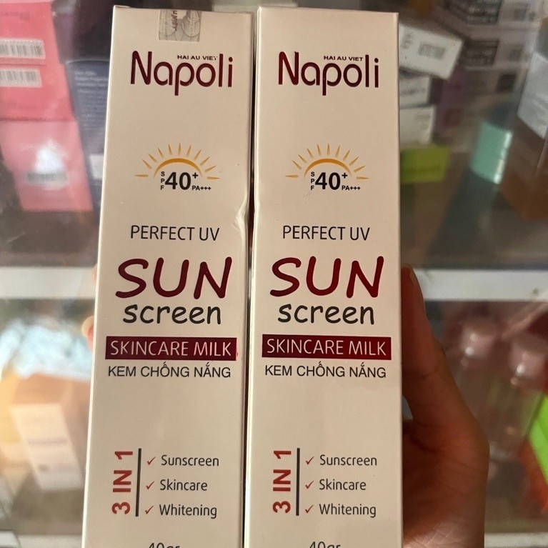 Kem Chống Nắng Napoli