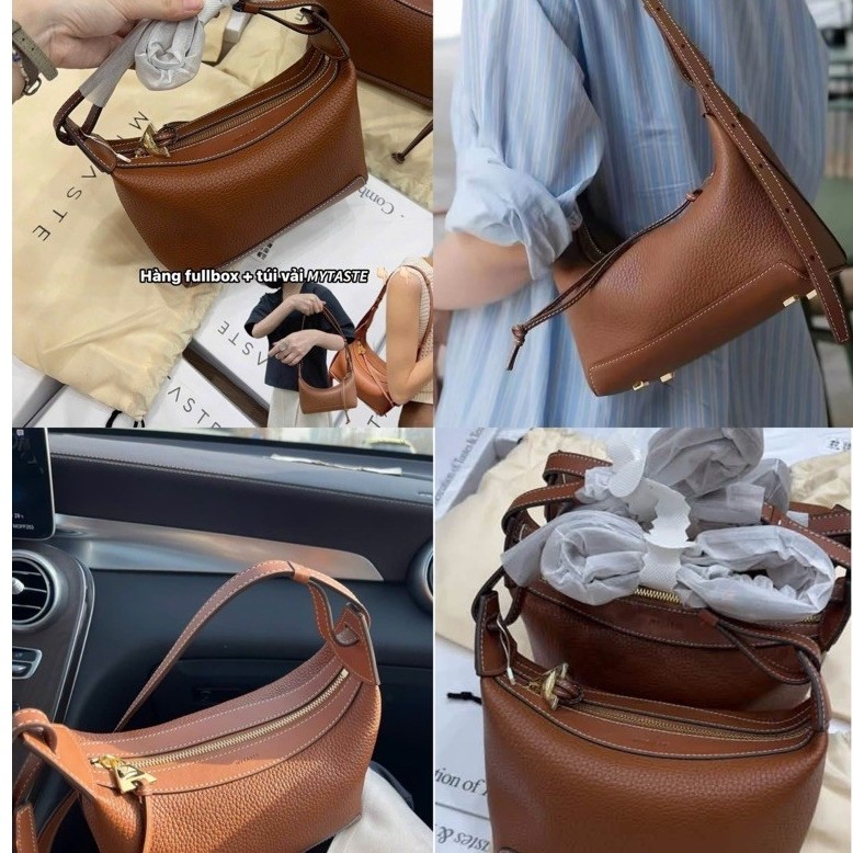 NEW BST MY size 21cm Fullbox & Túi vải rút kẹp nách sang chảnh