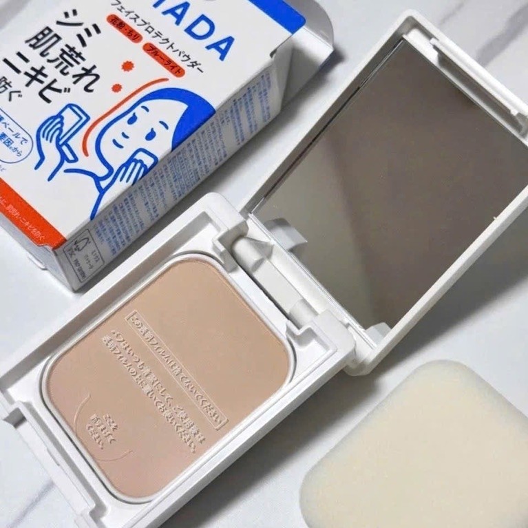 Phấn Phủ Ihada Face Powder 9g – Chống Nắng, Kiềm Dầu, Bảo Vệ Da Mặt Chống Bụi Mịn PM2.5 Nhật Bản