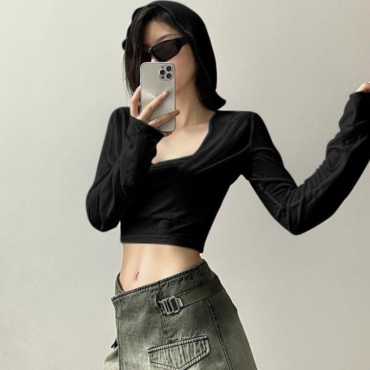 ÁO CROPTOP NÓN MỎNG MANH QUYẾN DŨ DỊU DÀNG N41