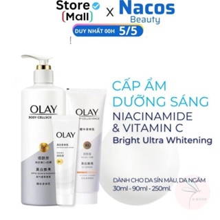 Dưỡng Thể OLAY Body B3 Vitamin C Optic Glow Radiance Cấp Ẩm Sáng Da Bật Tone Nacos