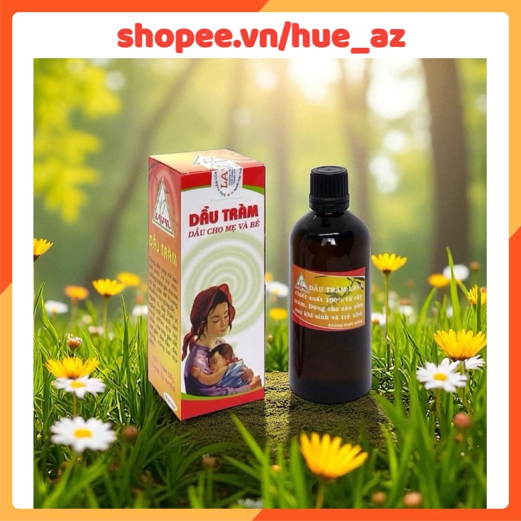 DẦU TRÀM LAVA 100ML cho mẹ và bé