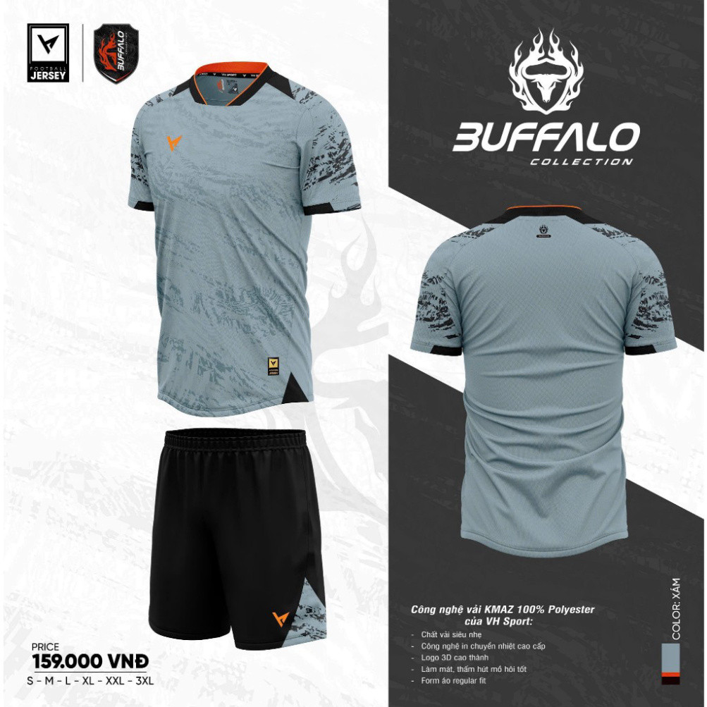 In tên số áo theo yêu cầu - áo đá banh, quần áo đá bóng CLB, VH SPORT chất liệu vải thoáng mát