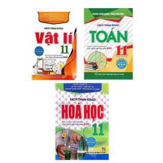  Sách - Sách Tham Khảo Toán - Vật Lí - Hóa Học 11  Dùng Chung Cho Các Bộ SGK Hiện Hành  LẺ tùy chọn - HA 