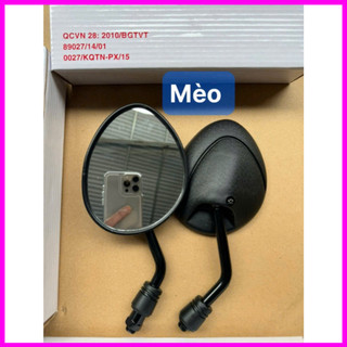Gương Tai Mèo Gương Xe Máy Trần Ren 10 Ly Giá 1 Đôi
