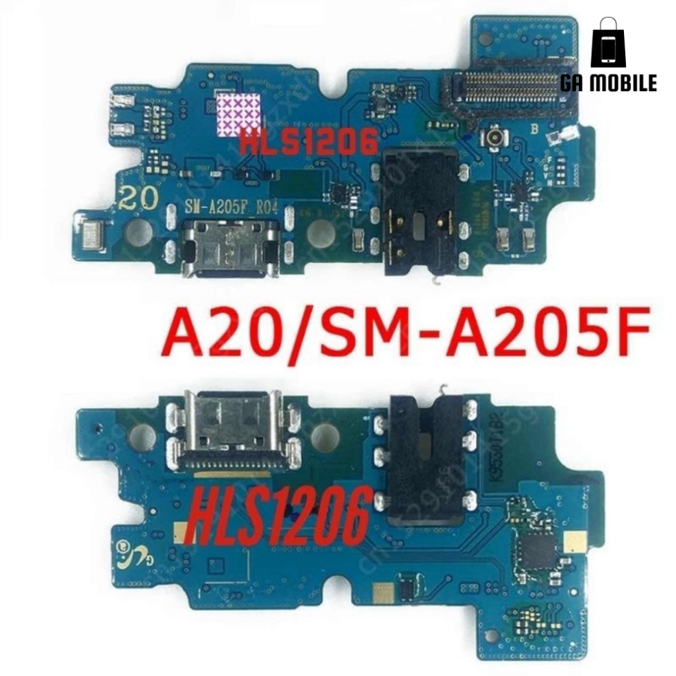 Cụm sạc Samsung A20 / Cụm chân sạc + Mic + Tai nghe Samsung A20