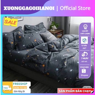  Vỏ chăn lồng ruột vỏ toper có khóa kéo,vải poly cotton đủ kích thước  rộng 1m2 1m4 1m5 1m6 1m8 dài 2m  mẫu ngân hà 
