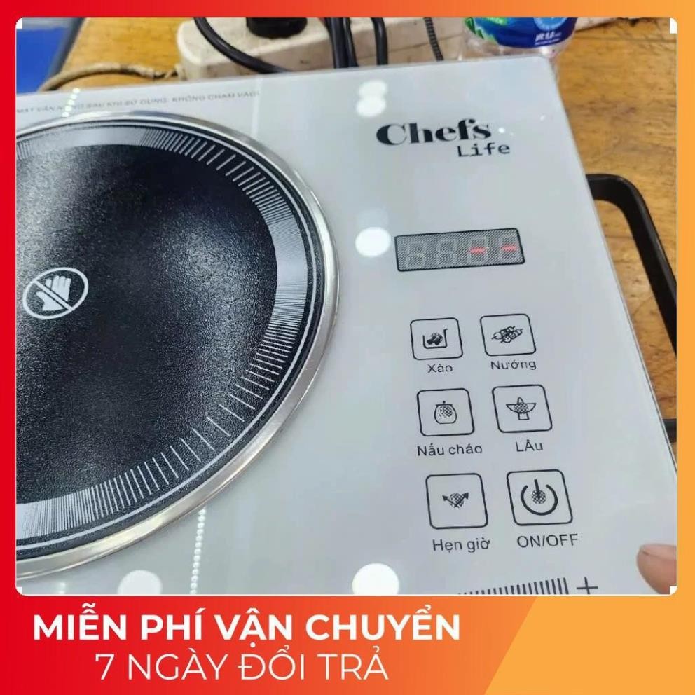 Bếp Hồng Ngoại CHEFS LIFE Chính Hãng, Công Suất 3500W, Tự Động Điều Chỉnh Công Suất, BH 12 Tháng