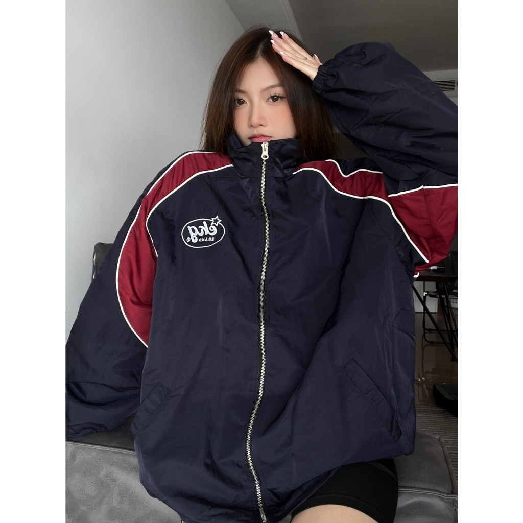 Áo Khoác Dù Logo EKG Chống Gió Chống Nắng Form Rộng Unisex Nam Nữ Thời Trang Hot Trend 2025