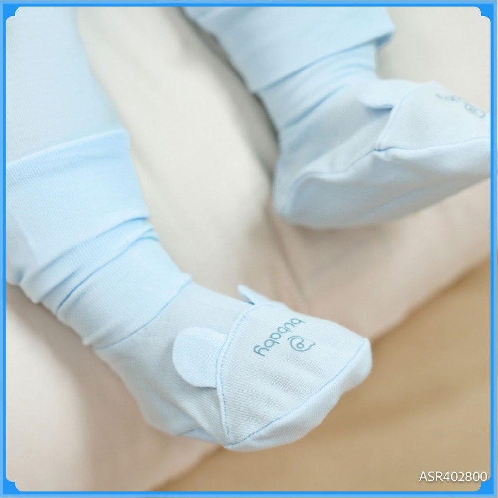 Bộ bao chân, bao tay  tai gấu  BU Baby ASR402800 | Phụ kiện Bubaby chính hãng