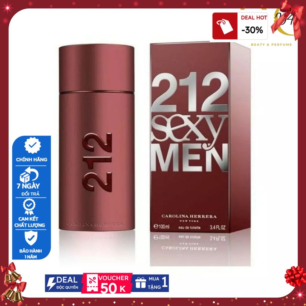 Nước Hoa Carolina Herrera 212 VIP Men / sexy men EDT 100ml chính hãng