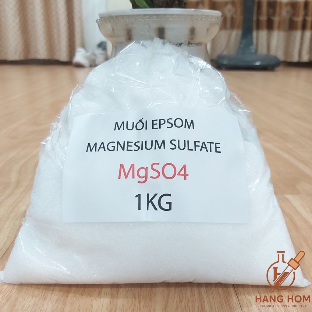 (Hàng Hòm Online) Muối Epsom - Magnesium Sulfate - MgSO4 - 1KG