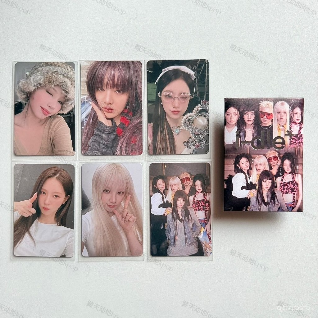 idle Album mới thẻ nhỏ phiên bản giới hạn hợp tác KFC cho cô gái quà tặng đặc biệt Song Yuqi Tian Xi