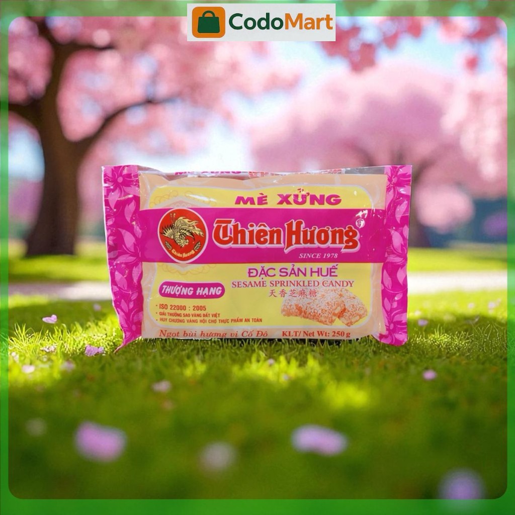Mè xửng dẻo Thiên Hương 250g (date luôn mới) - Đặc sản Huế