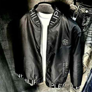 Áo khoác gió Philipp bản trơn 2 lóp bo gân dập vân dành cho nam nữ from unisex Boy Phố 2025