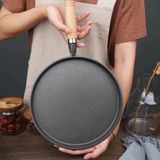  Chảo Gang Chống Dính Đổ Bánh Xèo Chống Dính Tốt Size 20 26cm Dùng Cho Mọi Loại Bếp 