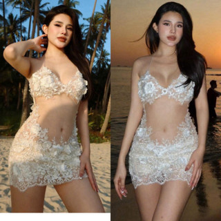 Set Bikini Đi Biển TYLANSTORE Set Đi Biển Chất Ren Cao Cấp Đẹp Quyến Rũ MELLY88 TYLANSTORE Tép Store