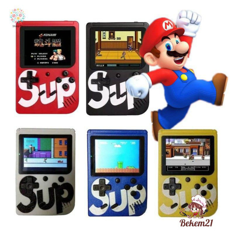 Máy chơi game cầm tay SUP 400 trò - Kết nối Tivi chơi 2 người - Máy chơi game điện tử 4 nút cao cấp 