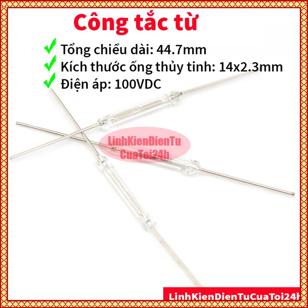 [RẺ VÔ ĐỊCH] Công Tắc Từ thường mở 2x14mm
