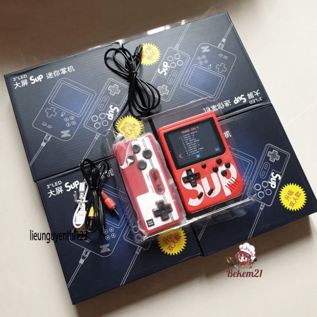 Máy Chơi Game SUP 400 trò chơi kèm tay chơi game - SUP400 Cầm Tay G1 Plus 400 trò chơi hấp dẫn, nhiề