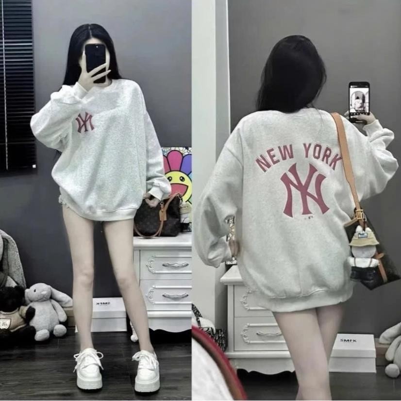 Áo sweater nam nữ Unisex , chất nỉ bông ấm áp form rộng Phong Cách Basic, Năng Động NEW YORK UT