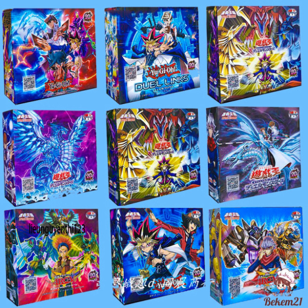 [BỘ BÀI YUGIOH] Deck Tiếng Anh của Yugi, Kaiba, Jonouchi, Marik, Yuki Yudai, Fudo Yusei - Giá tốt nh