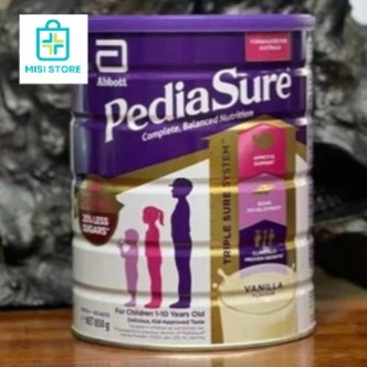 Sữa bột Pediasure Úc 850g ( Pediasure Nắp Tím - hàng Úc - đủ bill- bay air)