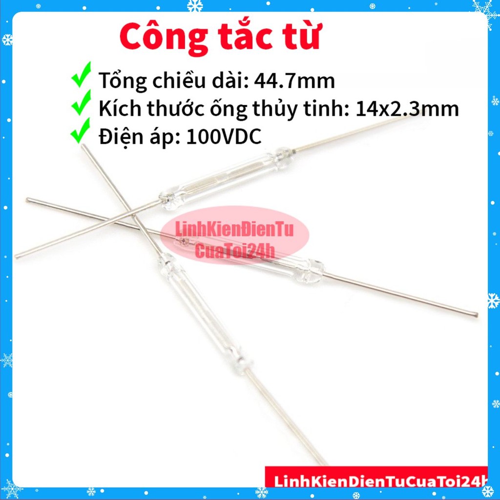 [SALE GIÁ GỐC] Công Tắc Từ thường mở 2x14mm