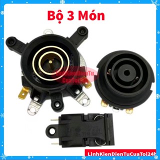[SALE GIÁ GỐC] Bộ 3 món: Chân ấm, chân đế và công tắc thay thế cho ấm đun nước siêu tốc loại xịn