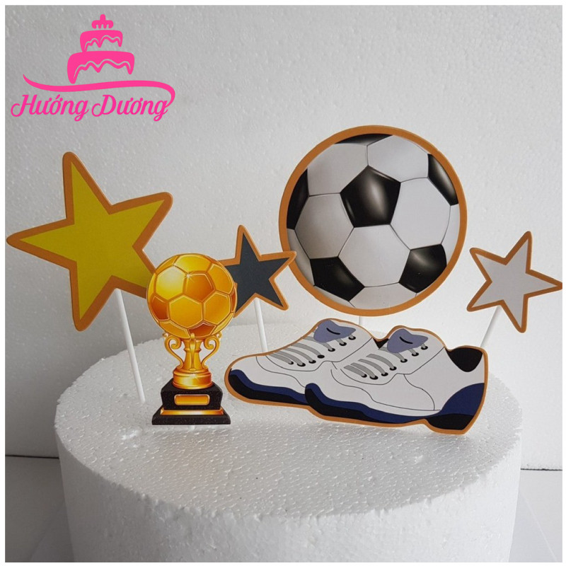 [FREESHIP❤️] Set cắm giấy giày - bóng - Trang trí bánh kem - HD Shop