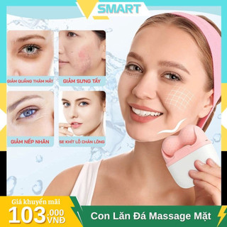  Con Lăn Đá Massage Mặt Mini 2 Đầu Làm Mát Nâng Cơ Giảm Sưng Se Khít Lỗ Chân Lông – Thiết Kế Nhỏ Gọn GUD - KD06 