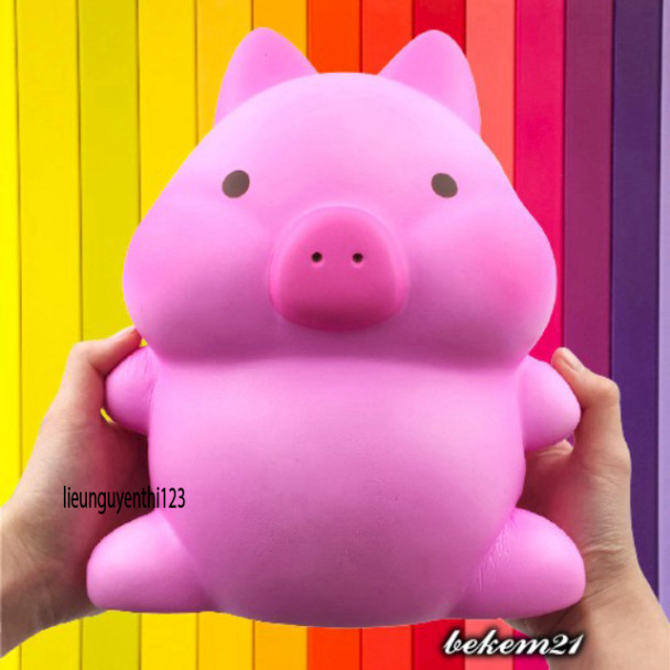 [[HEO HỒNG] Squishy heo khổng lồ siêu dễ thương (20 mẫu heo hồng tùy chọn để bạn chọn lựa)]