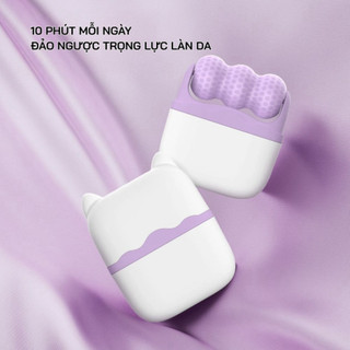  Con Lăn Đá Massage Mặt Mini 2 Đầu Làm Mát Nâng Cơ Giảm Sưng Se Khít Lỗ Chân Lông – Thiết Kế Nhỏ Gọn Tree Home - KD06 