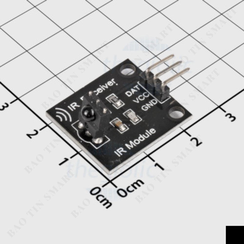 [3 Cái]- Mạch Thu Hồng Ngoại IR 38KHz Ngõ Ra TTL 5VDC Linh Kiện Smart