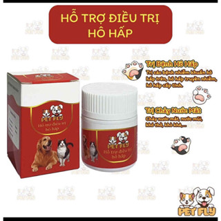 Hỗ trợ hô hấp cho chó mèo trên 5 tháng