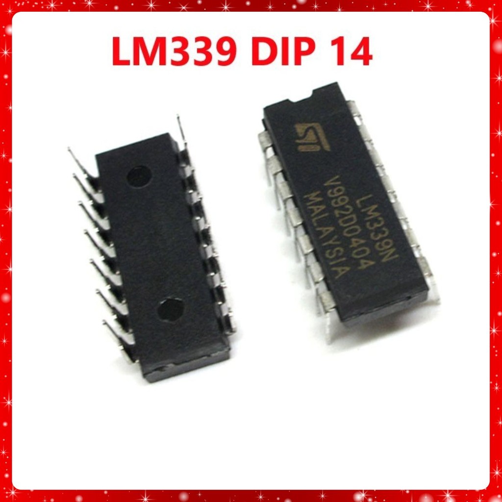 LM339 IC so sánh chân cắm Dip 14